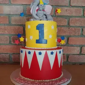 Dumbo Circus Cake