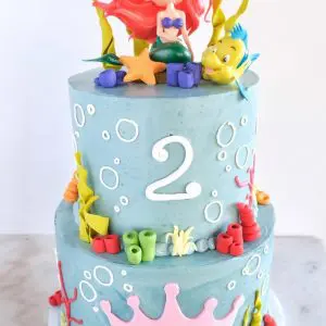 Little Mermaid Cake