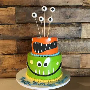 Monsters Birthday Cake