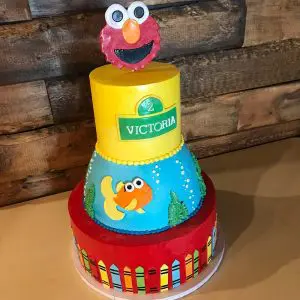 Sesame Street Cake